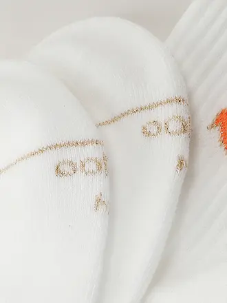 OOLEY | Calcetines ICON Ancla Glitter blanco | weiss